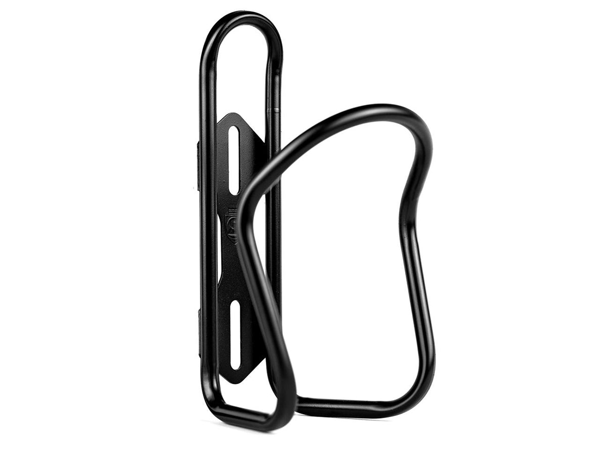 Silca SICURO Titanium Water Bottle Cage - Black Cerakote Edition Black  