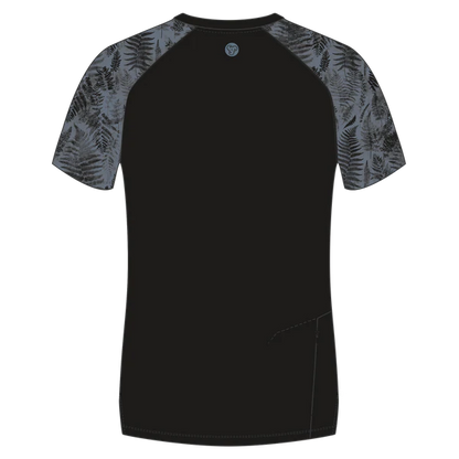 Sombrio Ridgeline 2 Short Sleeve MTB Jersey - Fern Black-Stormy Weather