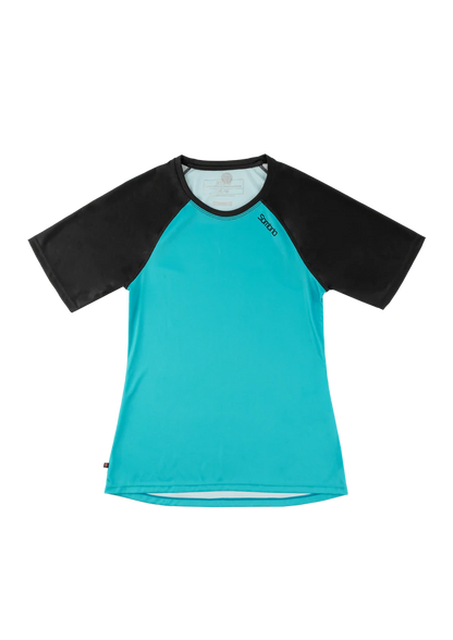 Sombrio Spruce Short Sleeve MTB Jersey - Womens - Skyline Blue Skyline Blue X-Small 