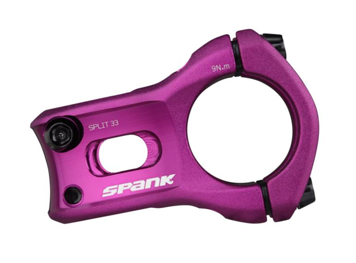 Spank Split 31.8 MTB Stem - Purple