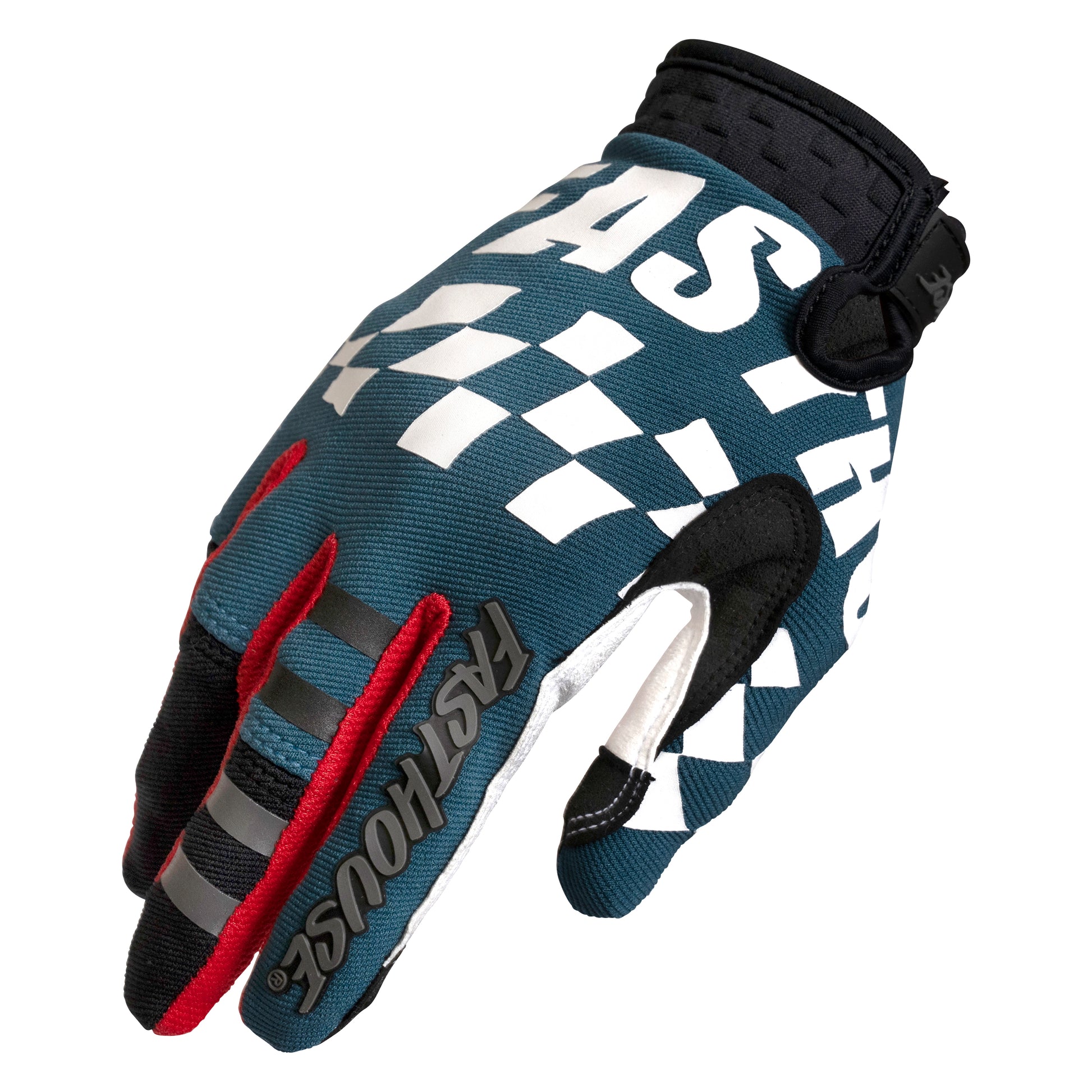 Fasthouse Speed Style Velocity MTB Glove - Youth - Indigo - 2022 Indigo Small 