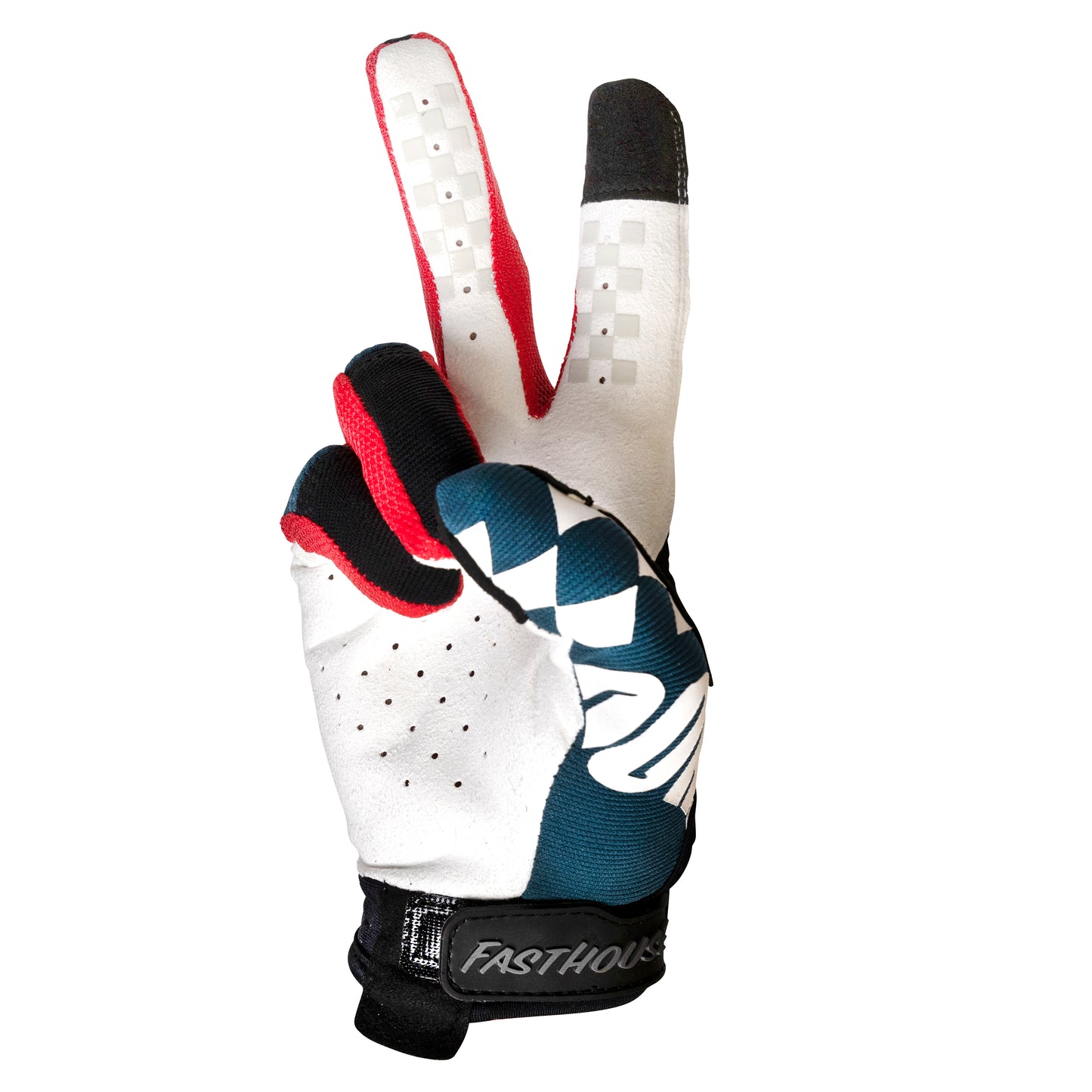 Fasthouse Speed Style Velocity MTB Glove - Youth - Indigo