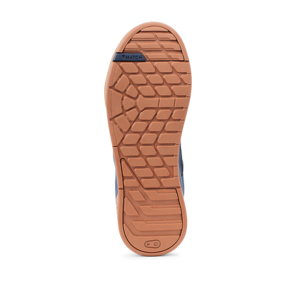 Crank Brothers Stamp Lace MTB Shoe - Navy-Silver-Gum