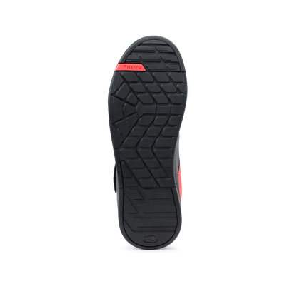 Crank Brothers Stamp Speedlace MTB Shoe - Gray-Red-Black