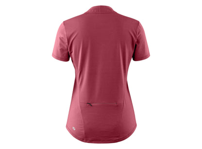 Sugoi Ard Short Sleeve Jersey - Womens - Cherry Blossom Red