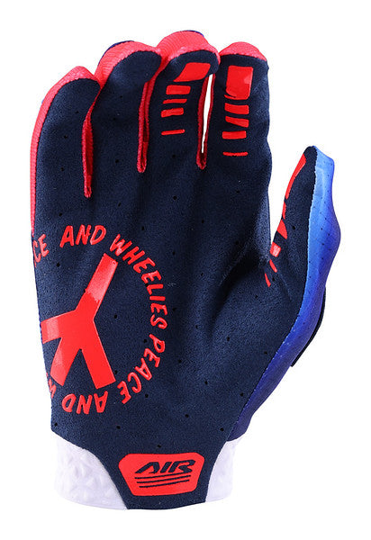 Troy Lee Designs Air MTB Glove - Lucid - White-Blue - 2023