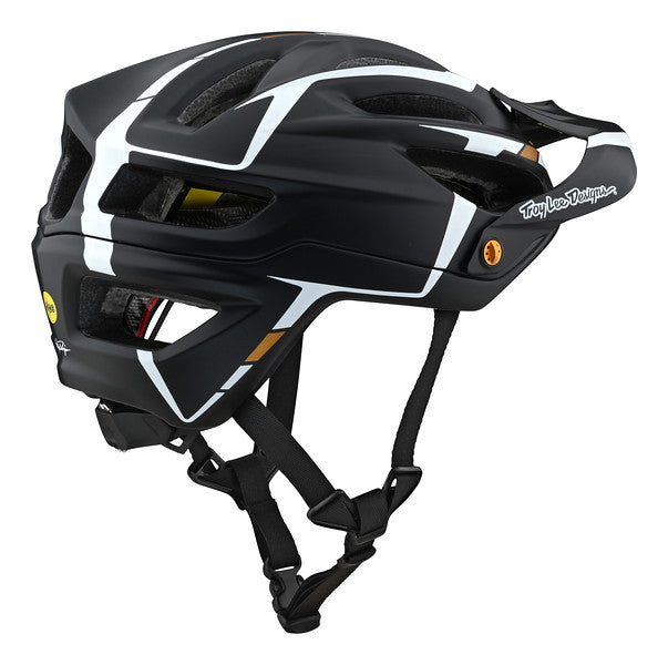 Troy Lee Designs A2 MIPS MTB Helmet - Sliver - Black-White