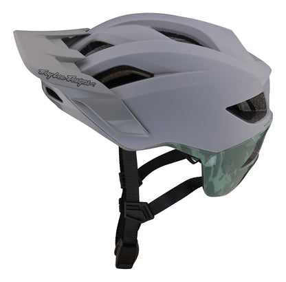 Troy Lee Designs Flowline SE MTB Helmet with MIPS - Radian Camo - Gray-Army Green