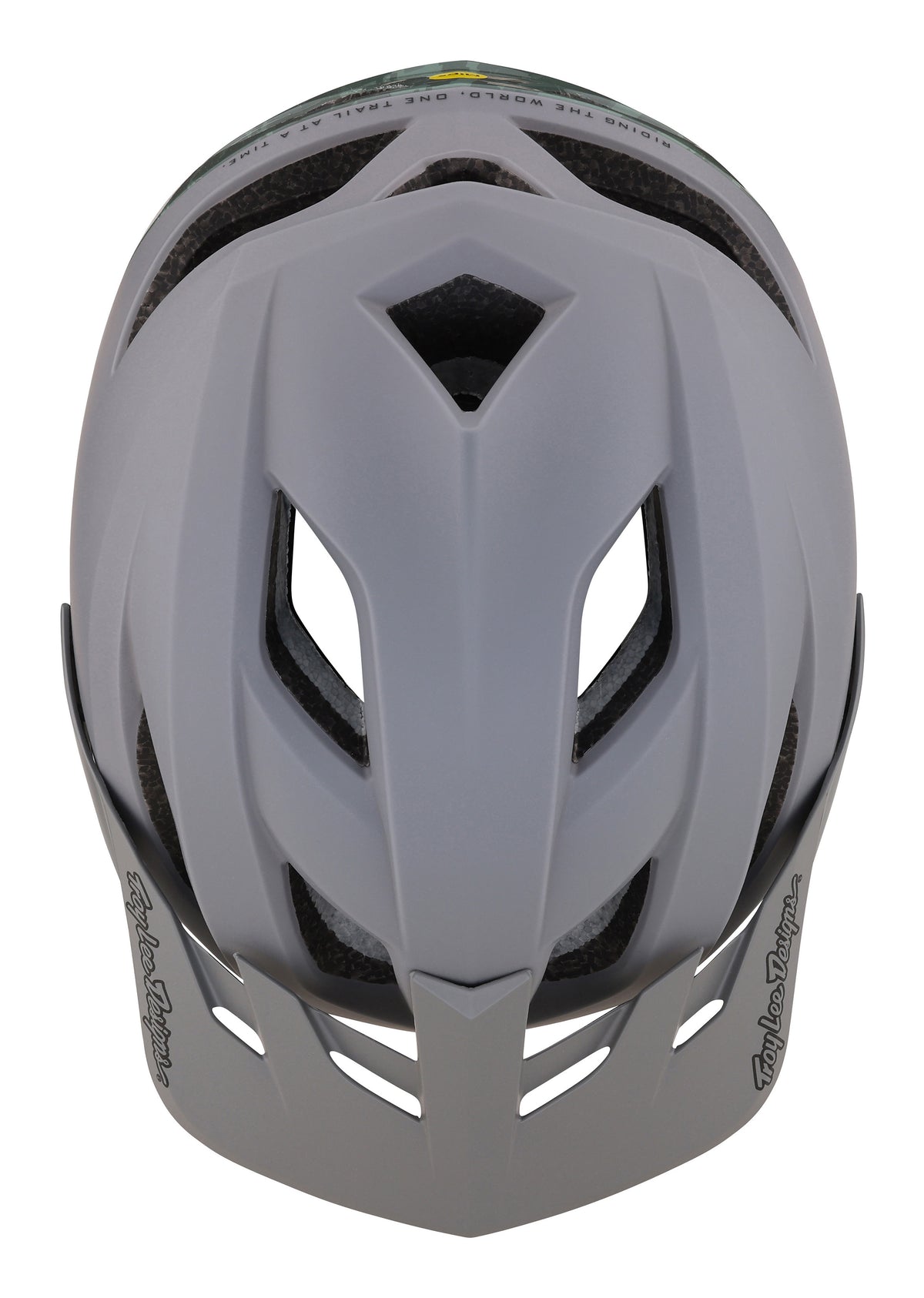 Troy Lee Designs Flowline SE MTB Helmet with MIPS - Radian Camo - Gray-Army Green