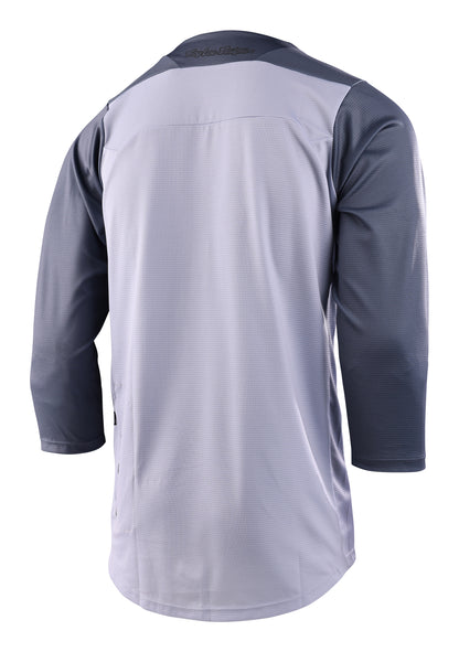Troy Lee Designs Ruckus 3/4 Sleeve MTB Jersey - Camber - Light Gray