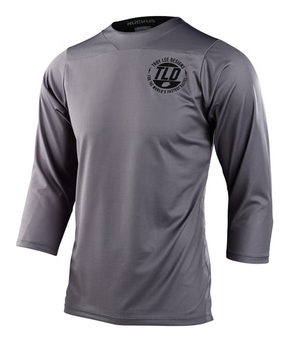 Troy Lee Designs Ruckus 3/4 Sleeve MTB Jersey - Industry - Charcoal