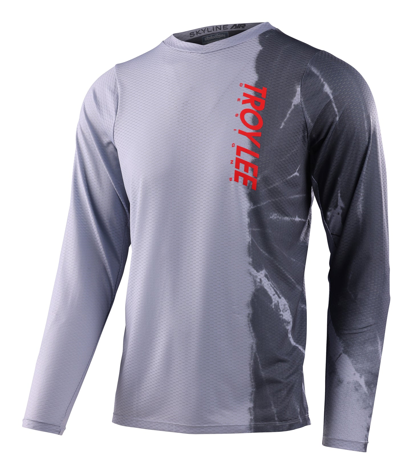 Troy Lee Designs Skyline Air Long Sleeve MTB Jersey - Half Dye - Cement - 2023