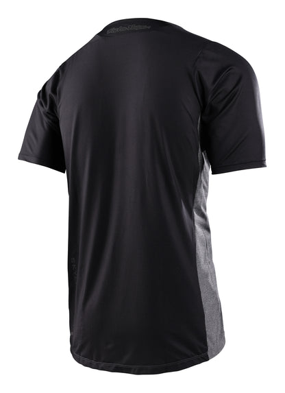 Troy Lee Designs Skyline Short Sleeve MTB Jersey - Signature - Heather Gray-Black