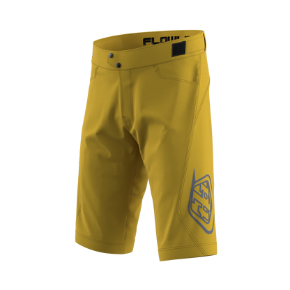 Troy Lee Designs Flowline MTB Short - Shell - Youth - Gold Flake - 2023