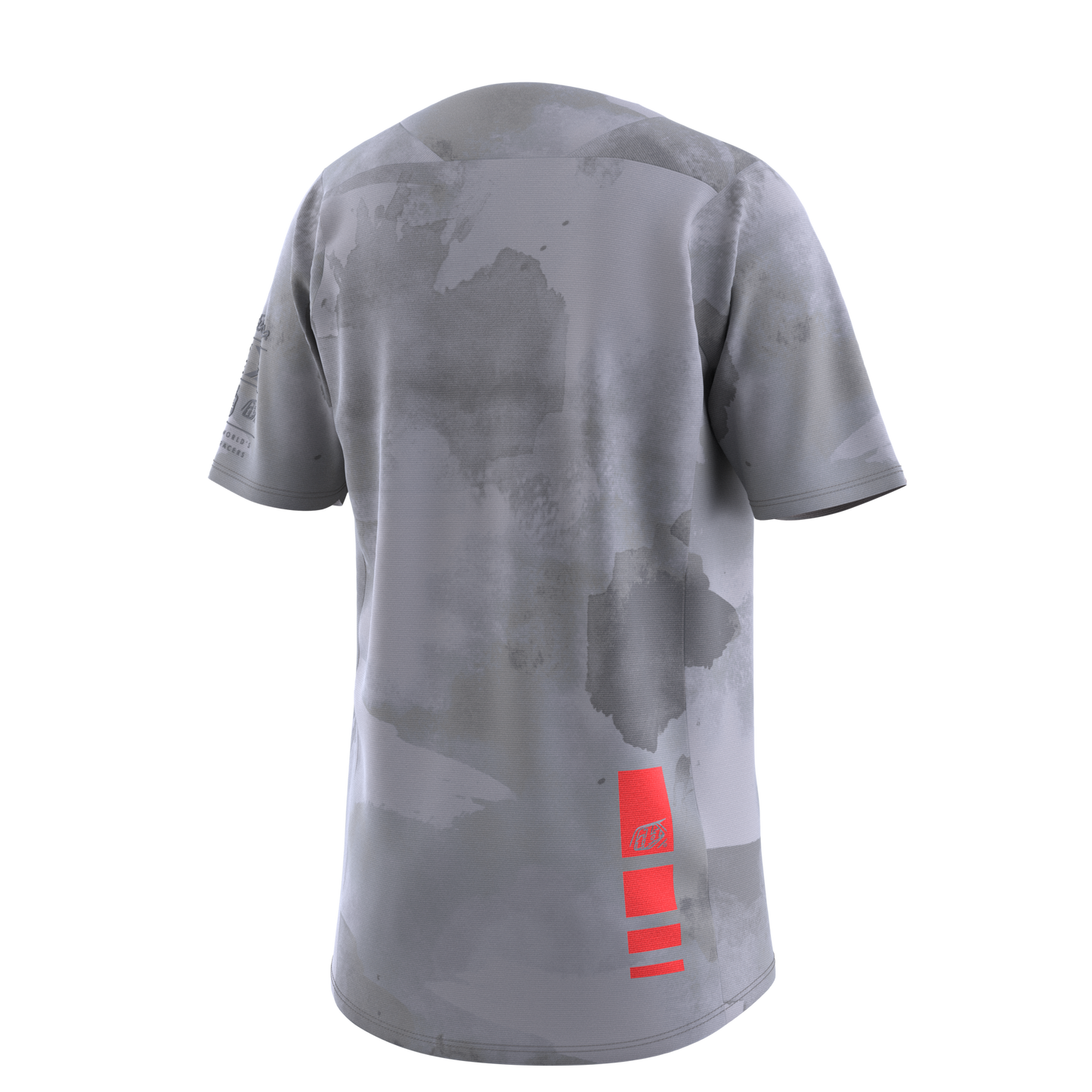 Troy Lee Designs Skyline Short Sleeve MTB Jersey - Blocks - Youth - Cement - 2023