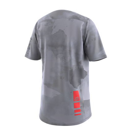 Troy Lee Designs Skyline Short Sleeve MTB Jersey - Blocks - Youth - Cement - 2023
