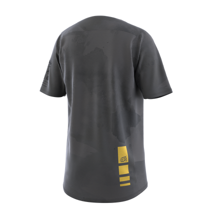 Troy Lee Designs Skyline Short Sleeve MTB Jersey - Blocks - Youth - Charcoal - 2023