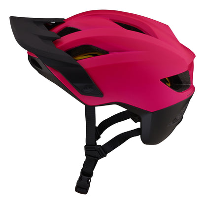 Troy Lee Designs Flowline MTB Helmet with MIPS - Orbit - Youth - Magenta-Black - 2023