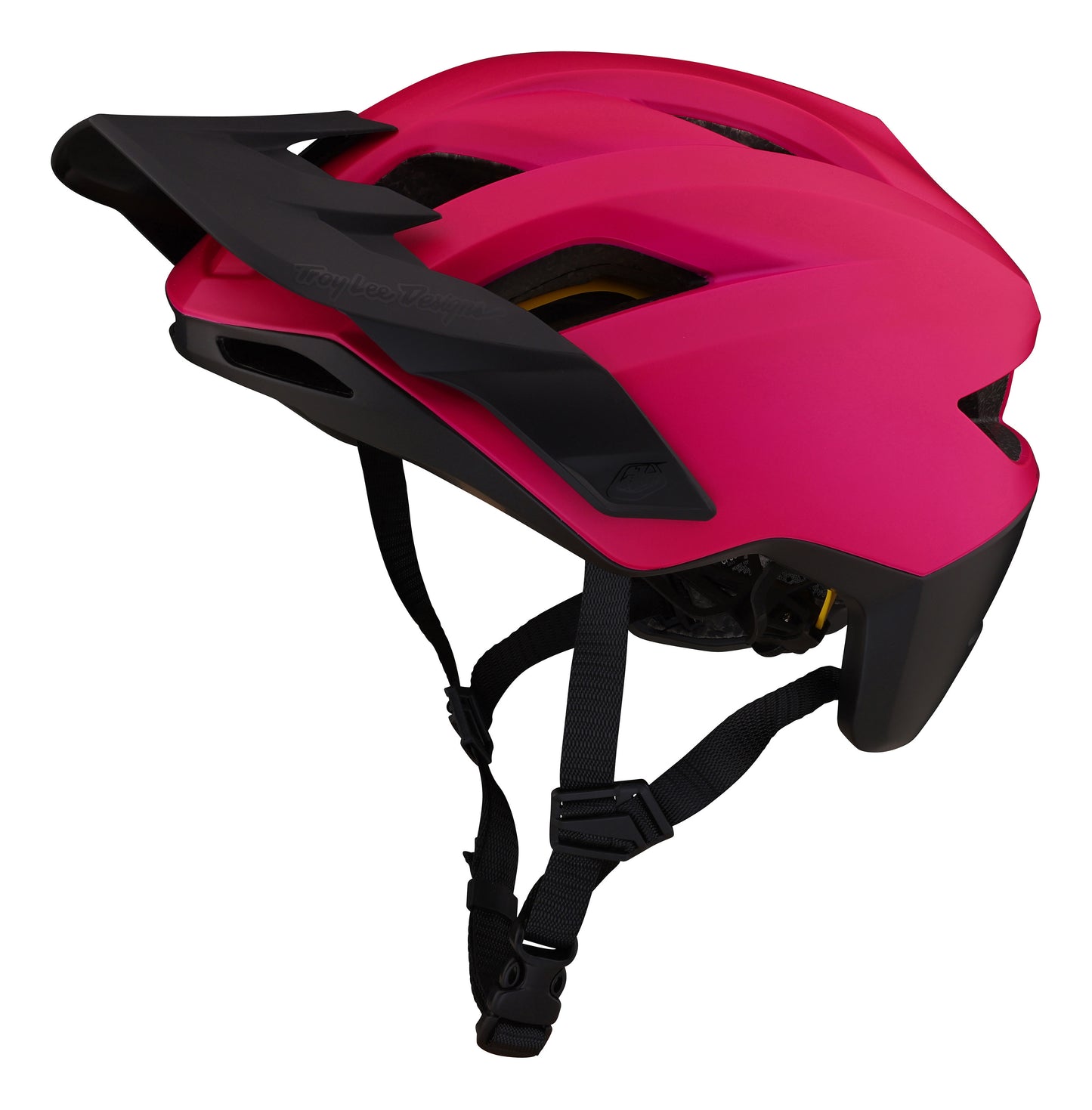 Troy Lee Designs Flowline MTB Helmet with MIPS - Orbit - Youth - Magenta-Black - 2023