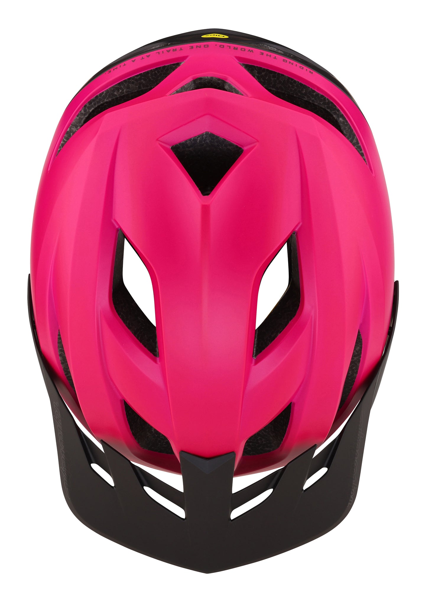 Troy Lee Designs Flowline MTB Helmet with MIPS - Orbit - Youth - Magenta-Black - 2023