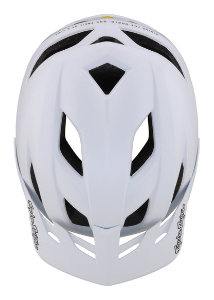 Troy Lee Designs Flowline MTB Helmet with MIPS - Orbit - Youth - White