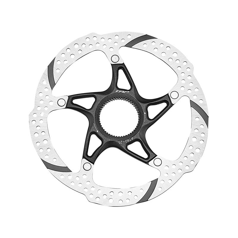 TRP TRP-25 Standard Thickness Rotor - Centerlock Black 140mm 