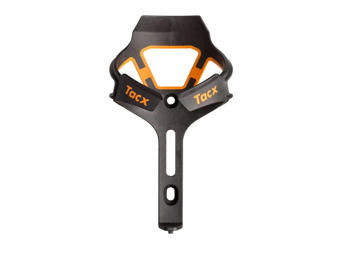 Tacx Ciro Matt Water Bottle Cage - Orange Matt Orange  