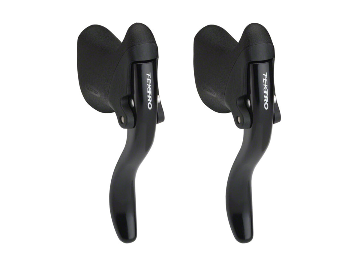 Tektro RL520 Ergo Brake Lever Set - Linear Pull - Black Black - Black Pair 