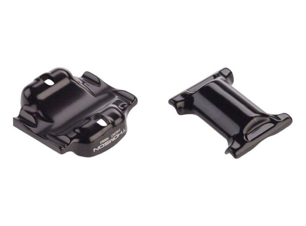 Thomson Elite Seatpost Saddle Clamp Assembly - Oversize Rails Black 7x10mm 