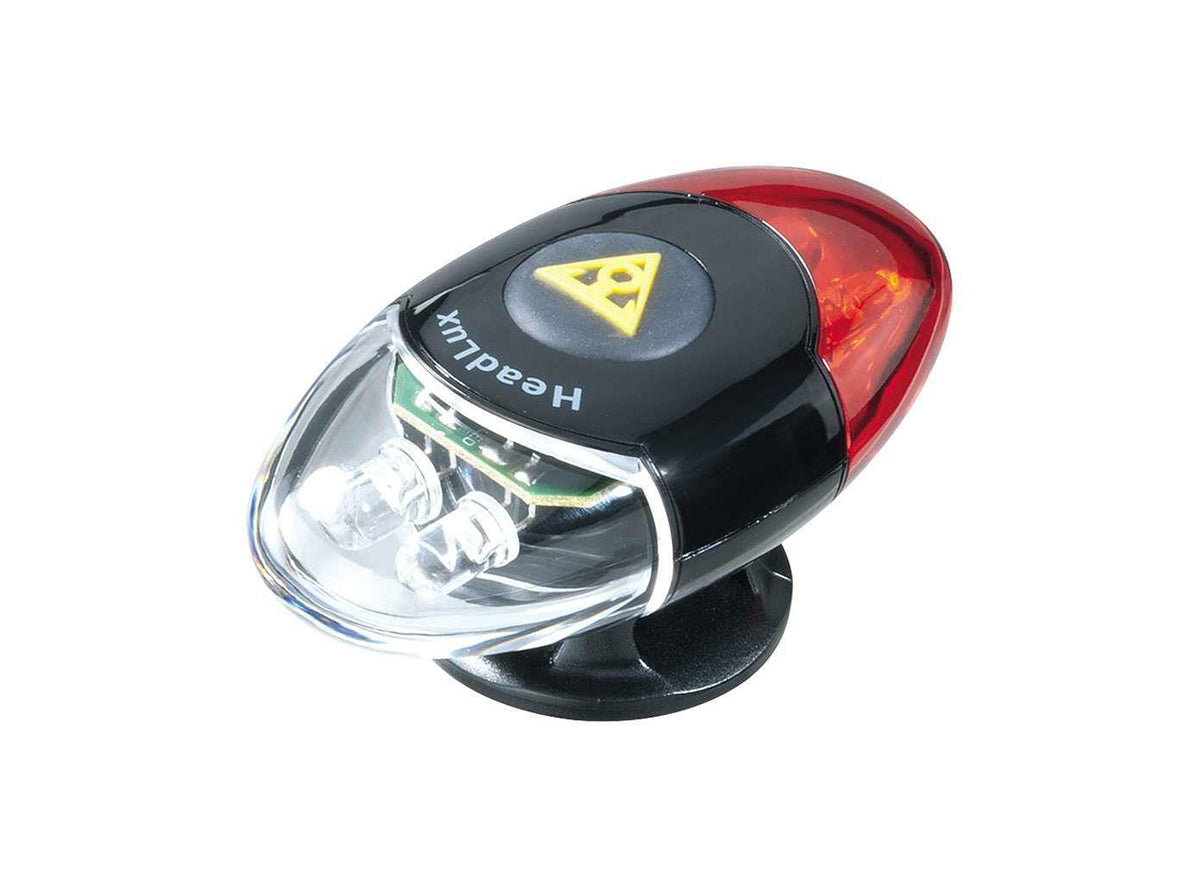 Topeak HeadLux Helmet Safety Light Black Front/Rear 