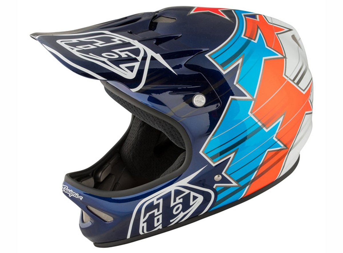Troy Lee Designs D2 Fusion Full Face Helmet - Blue