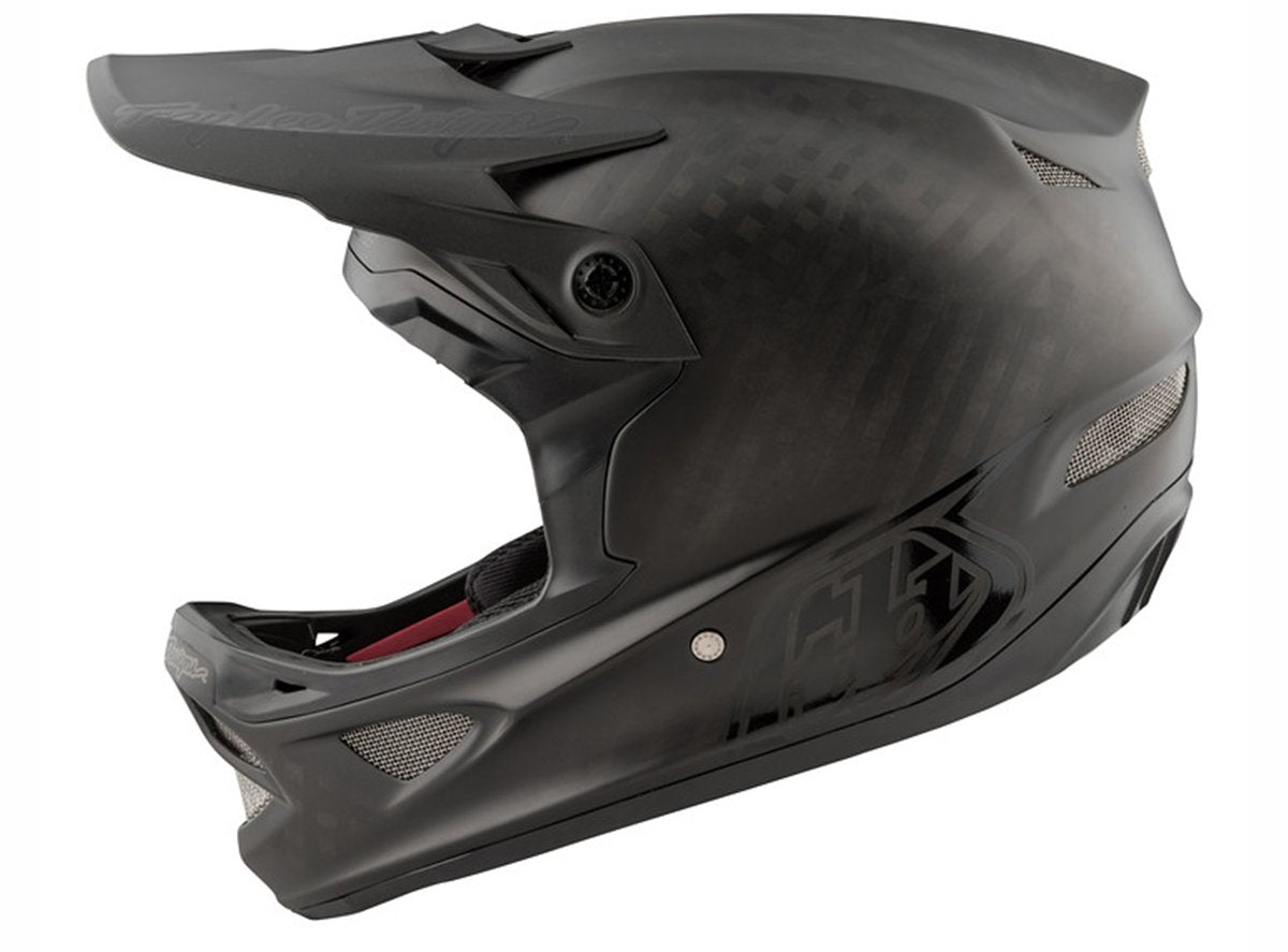 Troy Lee Designs D3 Carbon MIPS Full Face Helmet - Midnight Black Midnight Black X-Small 