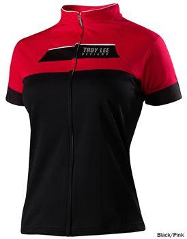 Troy Lee Designs Ace Jersey - Womens - Black-Pink Black - Pink Medium 
