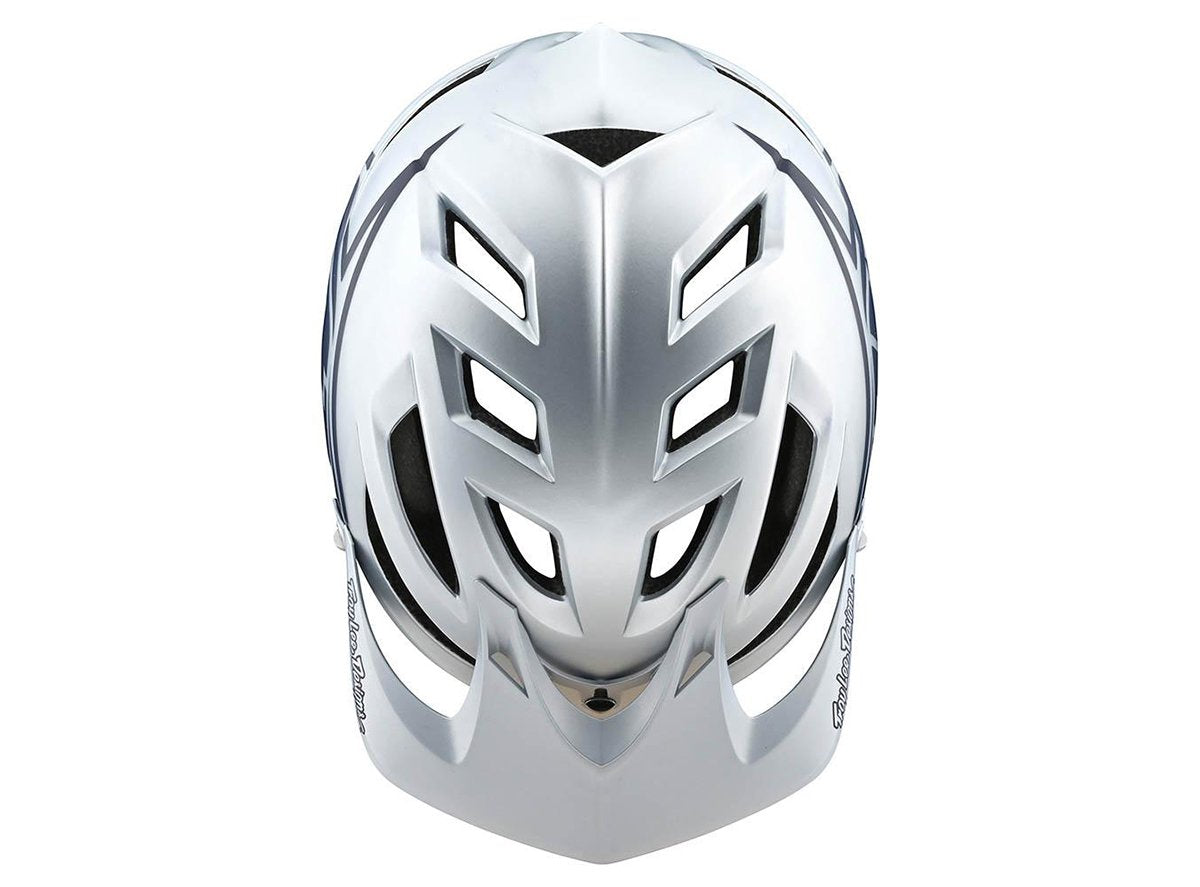 Troy Lee Designs A1 Helmet Replacement Visor - Metallic Gray Metallic Gray  