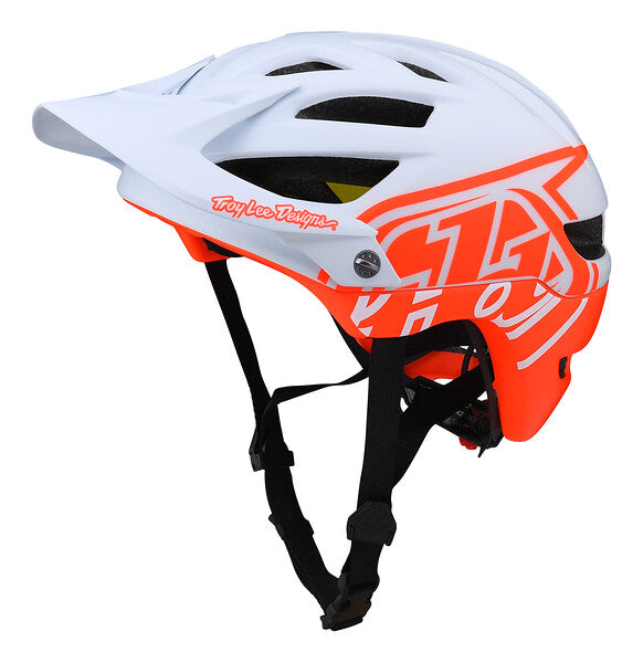 Troy Lee Designs A1 MIPS MTB Helmet - Youth - Classic - Rocket Red - 2022 Rocket Red One Size 