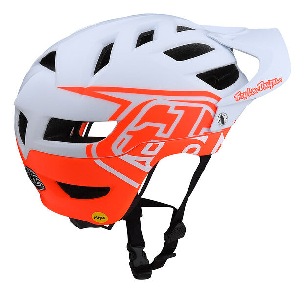 Troy Lee Designs A1 MIPS MTB Helmet - Youth - Classic - Rocket Red - 2022