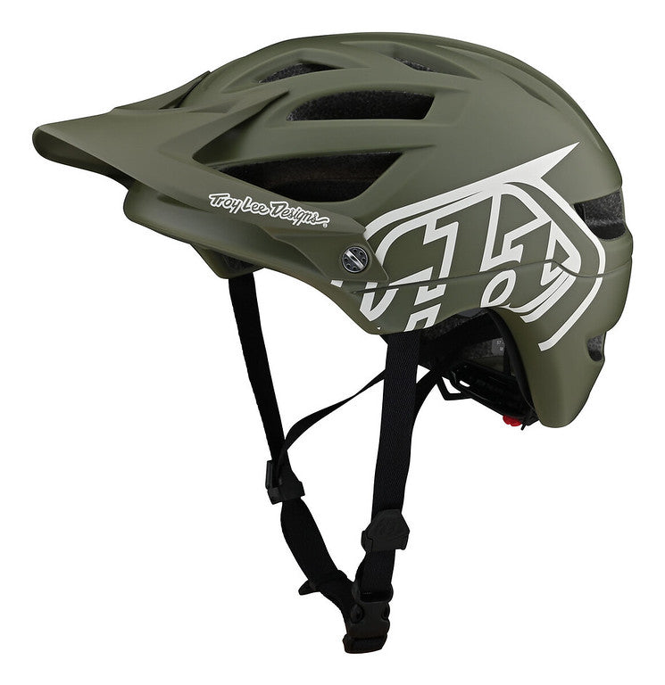 Troy Lee Designs A1 MTB Helmet - Drone - Steel Green - 2022 Steel Green X-Small 
