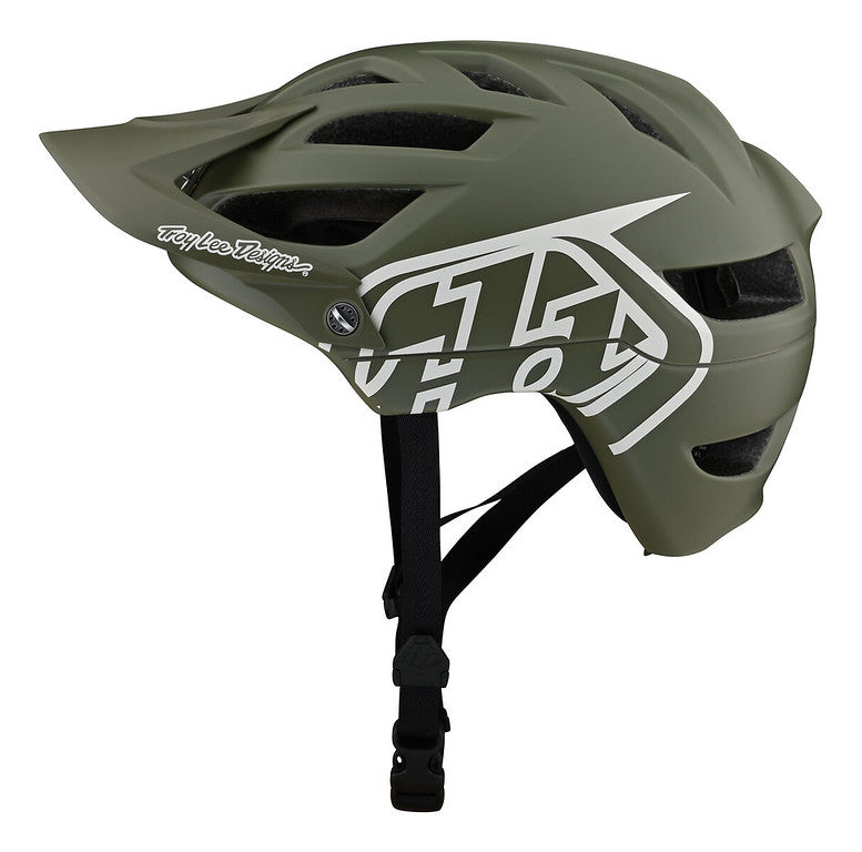 Troy Lee Designs A1 MTB Helmet - Drone - Steel Green - 2022