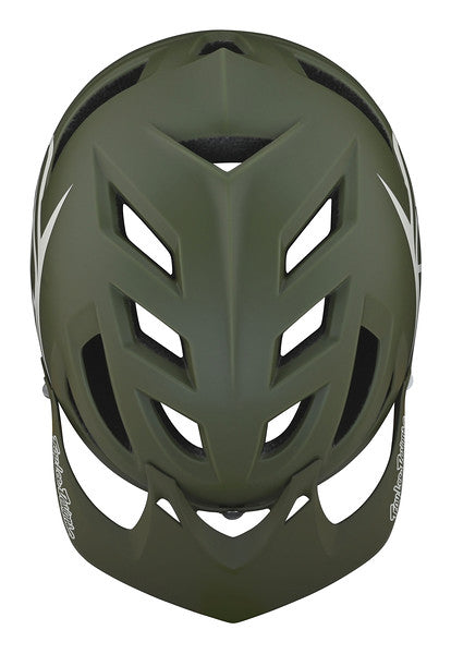 Troy Lee Designs A1 MTB Helmet - Drone - Steel Green - 2022