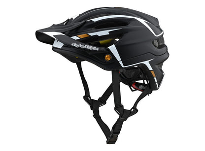 Troy Lee Designs A2 MIPS MTB Helmet - Sliver - Black-White Black - White Small 
