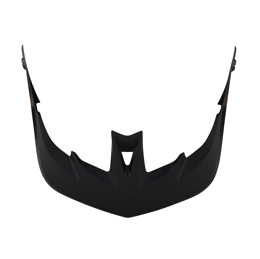Troy Lee Designs A3 Visor - Uno Black Black  