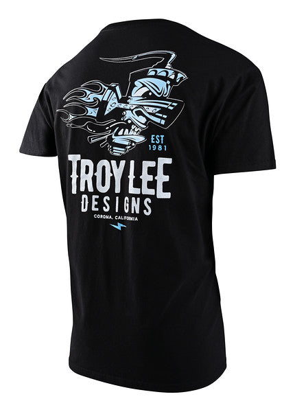 Troy Lee Designs Carb Short Sleeve Tee - Black - NLM