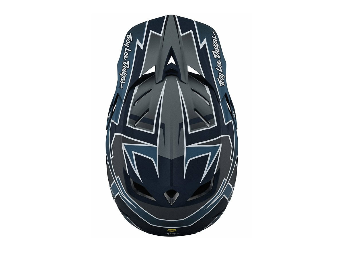 Troy Lee Designs D4 Composite Full Face Helmet - Graph - Marine - 2021
