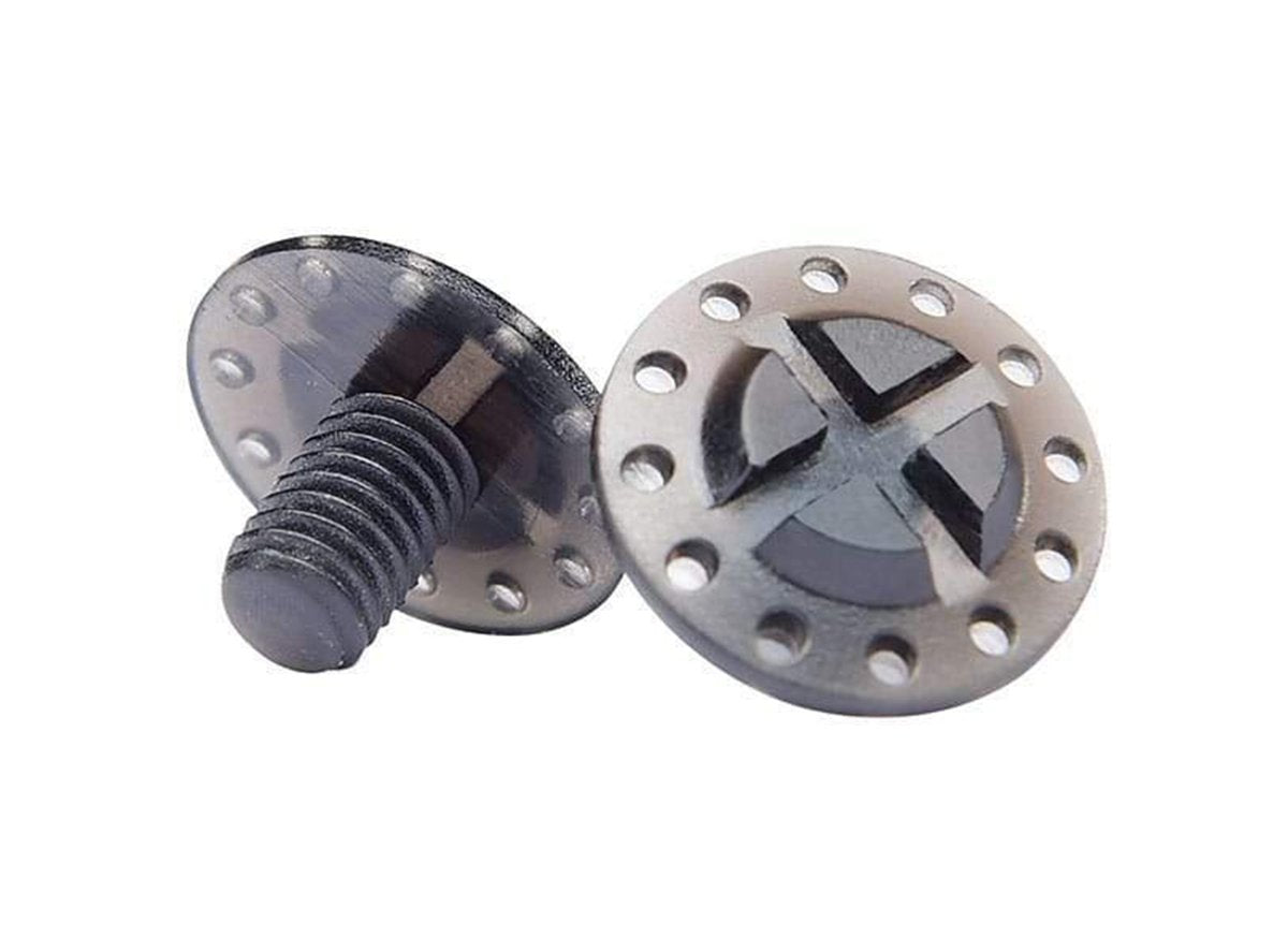 Troy Lee Designs D4 Replacement Visor Screw - Black Black  