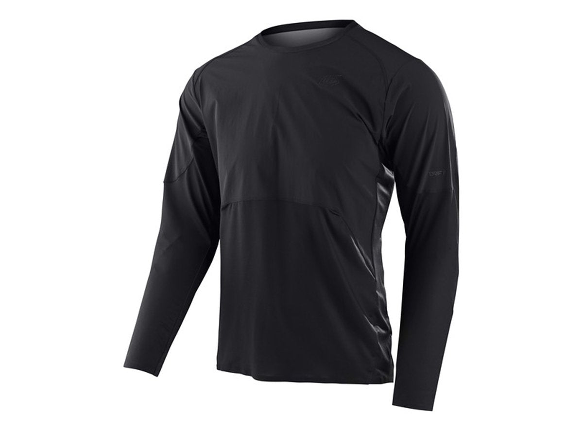 Troy Lee Designs Drift Long Sleeve MTB Jersey - Carbon - 2021 Carbon Small 