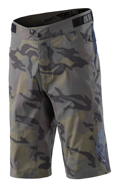 Troy Lee Designs Flowline Short with Liner - Spray Camo - Army - 2022 Army 30" 