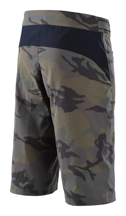 Troy Lee Designs Flowline MTB Short with Liner - Spray Camo - Army