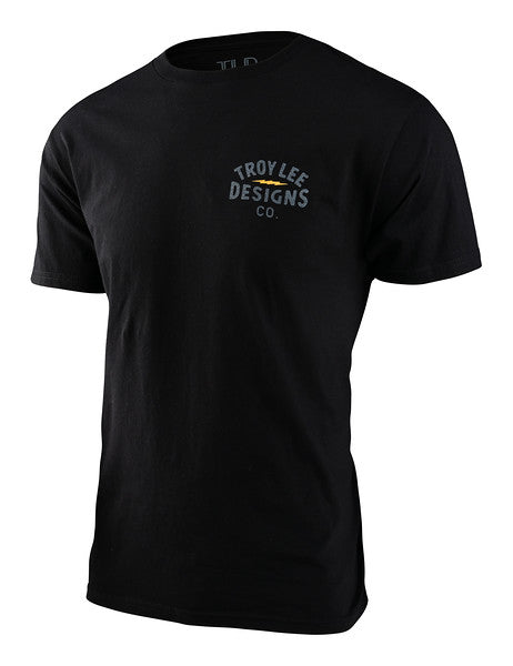 Troy Lee Designs Lightning Short Sleeve Tee - Black Black Small 
