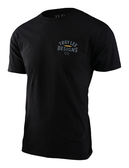 Troy Lee Designs Lightning Short Sleeve Tee - Black Black Small 