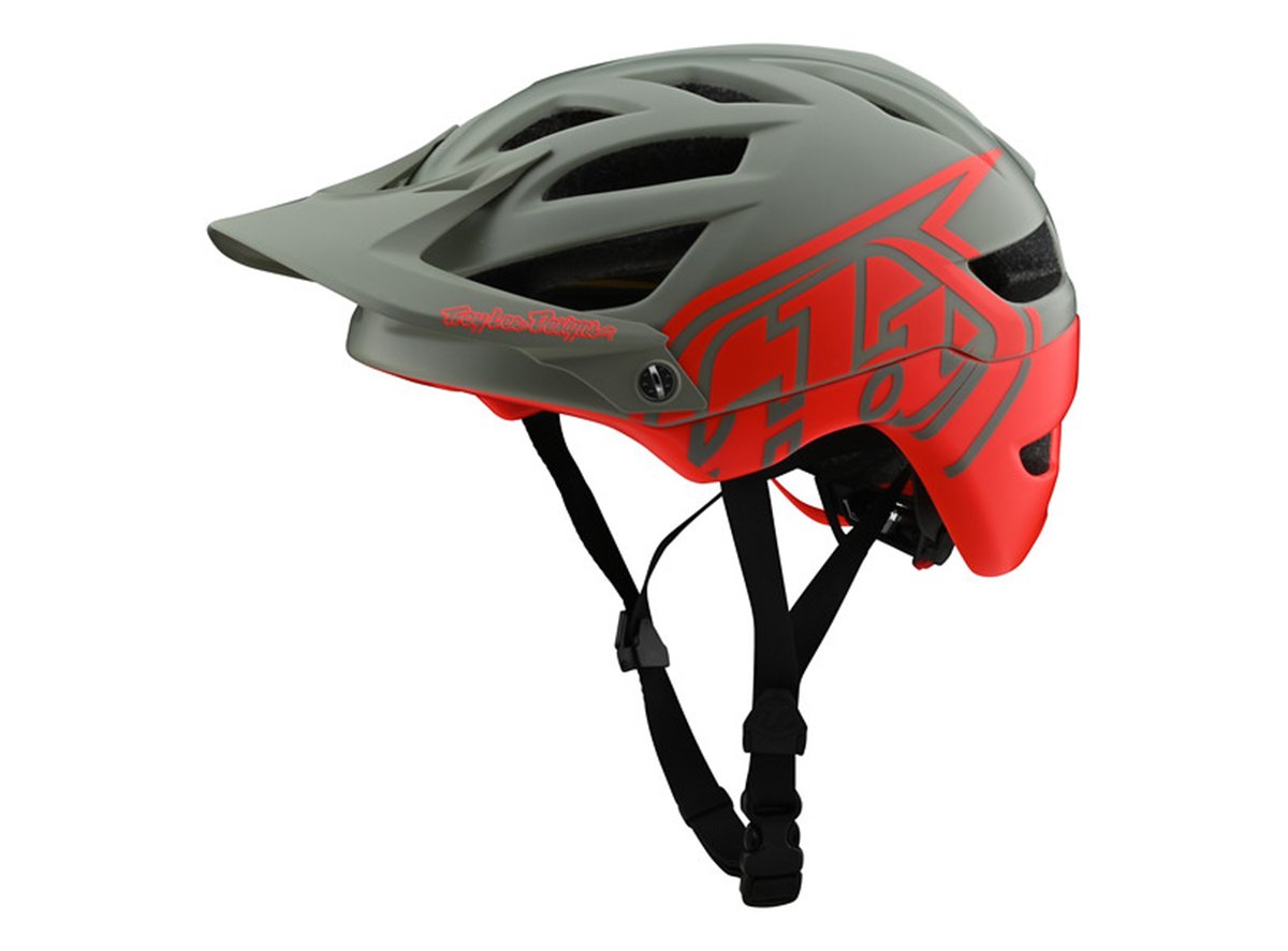 Troy Lee Designs A1 MIPS MTB Helmet - Classic - Orange-Gray - 2020 Orange - Gray X-Small 